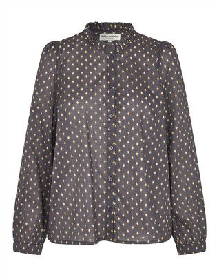 Lollys Laundry - River LL Skjorte - Dark Blue